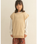 クルーネックミニ裏毛ベスト(KIDS)