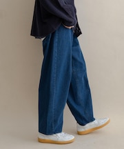 バレルレッグデニムパンツ