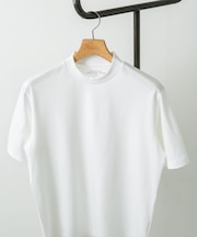 『抗菌／防臭』LIFE STYLE TAILOR　シルケットポンチストレッチTシャツ