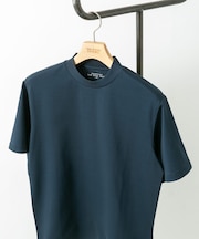 『抗菌／防臭』LIFE STYLE TAILOR　シルケットポンチストレッチTシャツ