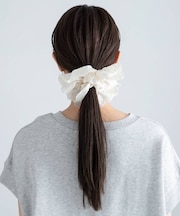 コットンレースシュシュ