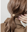 メタルローズモチーフヘアカフ