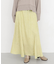 シフォンフリンジフレアスカート∴