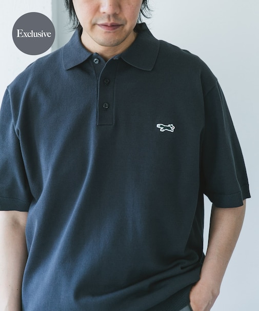 『XLサイズ／WEB限定』『別注』PENNEYS×DOORS　THE FOX ハイゲージ ニットポロ