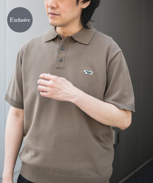 『XLサイズ／WEB限定』『別注』PENNEYS×DOORS　THE FOX ハイゲージ ニットポロ