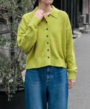 FORK&SPOON　カノコニットカーディガン
