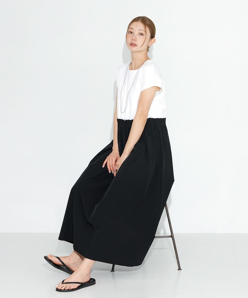 『吸水速乾／接触冷感』Breeze Fit ドッキングワンピース