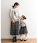『親子リンク』カラーチェックスカート(KIDS)