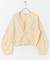 unfil　crew-neck cardigan