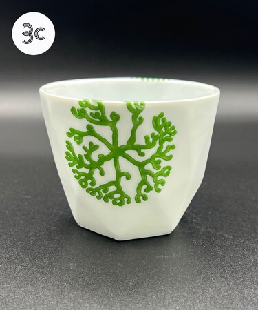 寿芳窯 面取コップ小