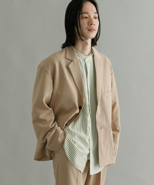 セットアップ対応』URBAN RESEARCH iD ウーリーストレッチオーバー