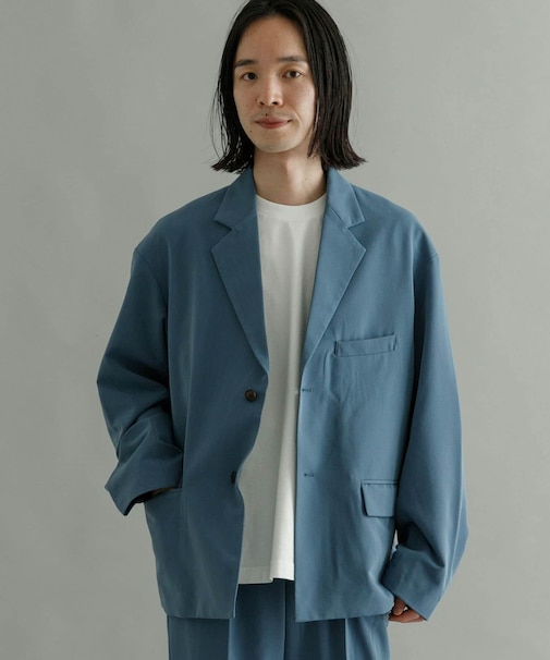 『セットアップ対応』URBAN RESEARCH iD　ウーリーストレッチオーバージャケット