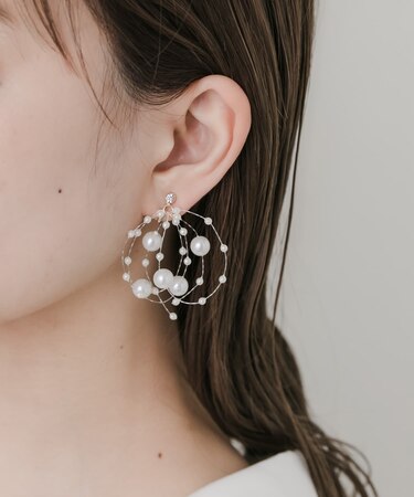 パールシャワーイヤリング