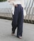 『UR TECH DRYLUXE』リネンライクワイドパンツ