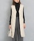 TAION　VNECK LONG DOWN GILET