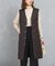 TAION　VNECK LONG DOWN GILET