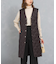 TAION　VNECK LONG DOWN GILET