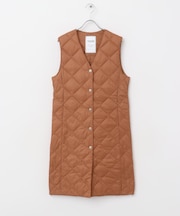 TAION　VNECK LONG DOWN GILET