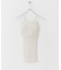 HAKUJI　Wool rib bra camisole