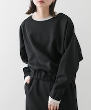 ボートネックダンボールカットトップ