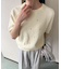 ラメドット刺繍ニット