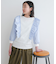 『WEB／一部店舗限定』布帛ドッキングフリルカットソー(KIDS)