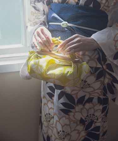 Furoshiki bag 伊砂文様