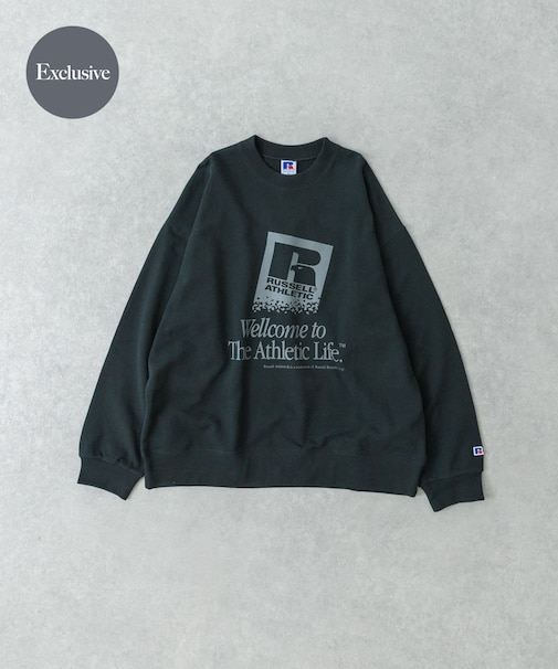 『別注』RUSSELL ATHLETIC×UR　GRAPHIC SWEAT