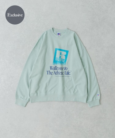 『別注』RUSSELL ATHLETIC×UR　GRAPHIC SWEAT