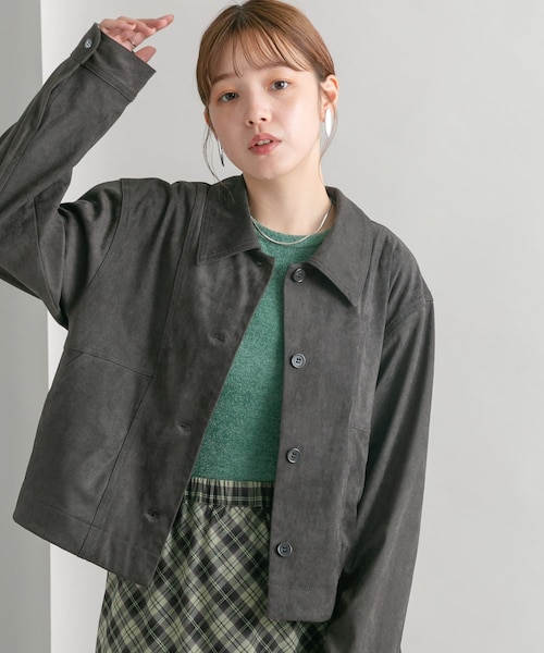 ao　フェイクスエード　ジャケット スエードジャケット | メンズ | ZARA 日本