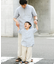 『親子リンク』シルケットリネンバンドカラーシャツ(KIDS)