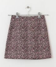 アソート柄台形ミニスカート