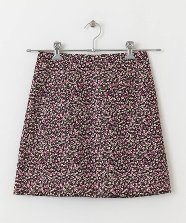 アソート柄台形ミニスカート