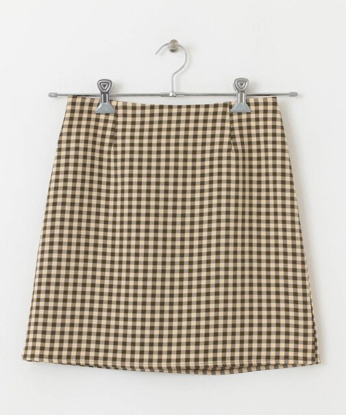 アソート柄台形ミニスカート