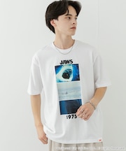 『別注』SENSE OF PLACE×JAWS　プリントT-SHIRTS／A
