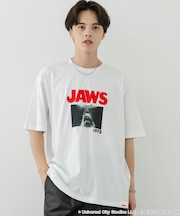 『別注』SENSE OF PLACE×JAWS　プリントT-SHIRTS／B