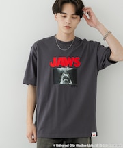『別注』SENSE OF PLACE×JAWS　プリントT-SHIRTS／B