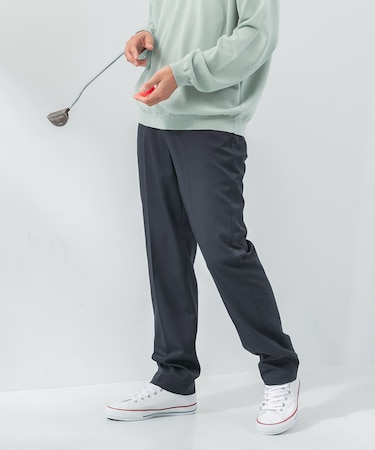 『接触冷感／防シワ』OOPS　ファンマーツイルパンツ