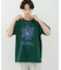 フラワーアートグラフィックショートスリーブTシャツ