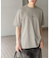 スノーダイクルーネックロゴTシャツ
