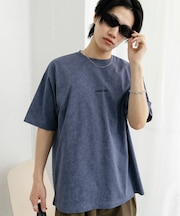 スノーダイクルーネックロゴTシャツ