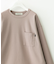 ポンチポケット付ロングスリーブTシャツ