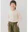 『親子リンク』『WEB／一部店舗限定サイズ』ボーダーワイドプルオーバー(KIDS)