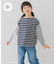 『WEB／一部店舗限定サイズ』CPボートネックボーダー(KIDS)