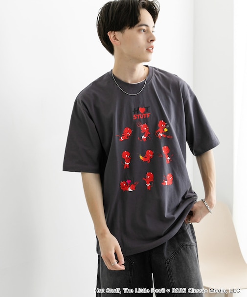 『別注』HOT STUFF×SENSE OF PLACE　 プリントTシャツ B
