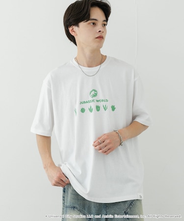 『別注』Jurassic World×SENSE OF PLACE　T-SHIRTS／B