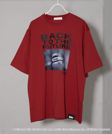 『別注』SENSE OF PLACE×BTTF　クルーネックプリントTシャツ A