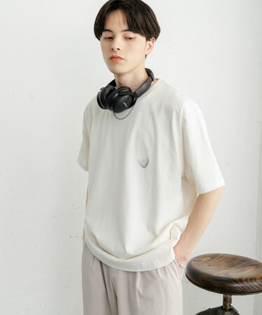 DEVICE ショートスリーブプリント Tシャツ B