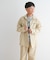 『WEB／一部店舗限定サイズ』 『セットアップ対応』 オープンカラーロゴ刺繍シャツ(KIDS)