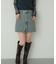 シシュウデニムミニスカート